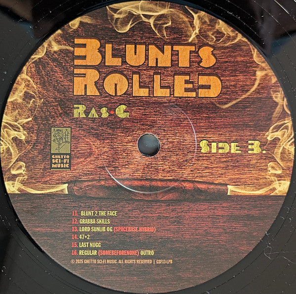 Ras G - Blunts Rolled (VINYL) | Mint (M) Mint (M)