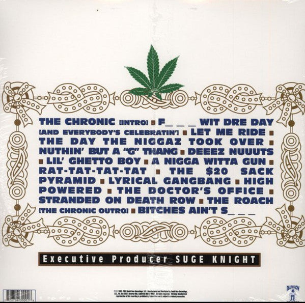 Dr. Dre - The Chronic (2xVINYL) | Mint (M) Mint (M)