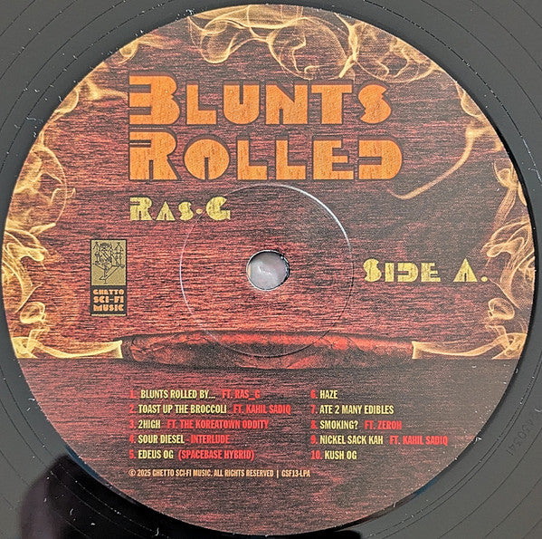 Ras G - Blunts Rolled (VINYL) | Mint (M) Mint (M)