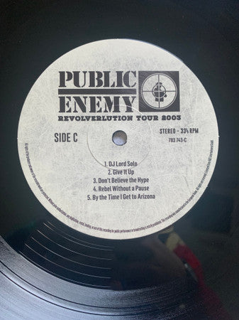 Public Enemy - Revolverlution Tour 2003 (3xVINYL) | Mint (M) Mint (M)