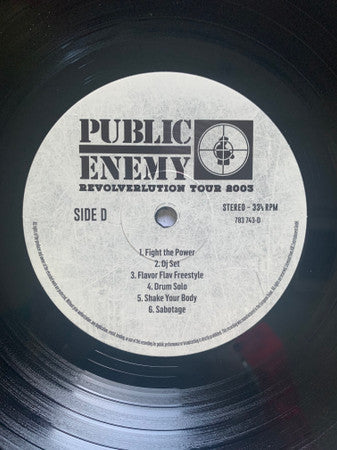 Public Enemy - Revolverlution Tour 2003 (3xVINYL) | Mint (M) Mint (M)