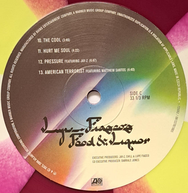 Lupe Fiasco’s Food & Liquor (VMP COLOR VINYL) | Mint (M) Mint (M)