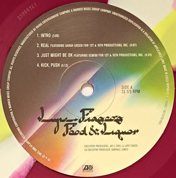 Lupe Fiasco’s Food & Liquor (VMP COLOR VINYL) | Mint (M) Mint (M)