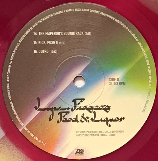 Lupe Fiasco’s Food & Liquor (VMP COLOR VINYL) | Mint (M) Mint (M)