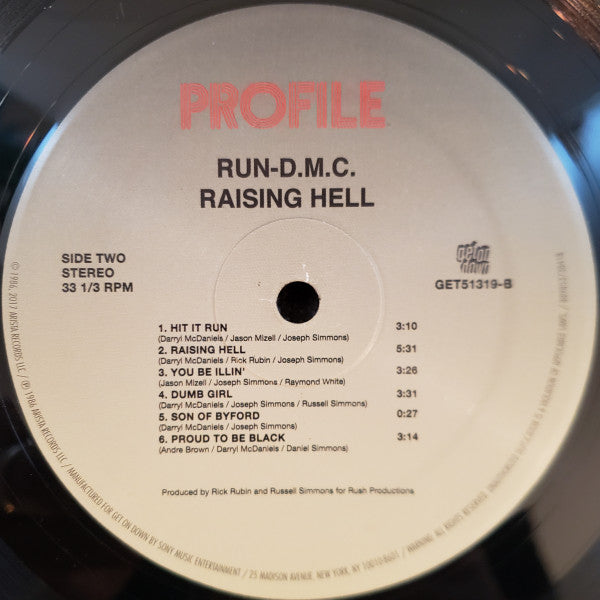 Raising Hell | Mint (M) Mint (M)