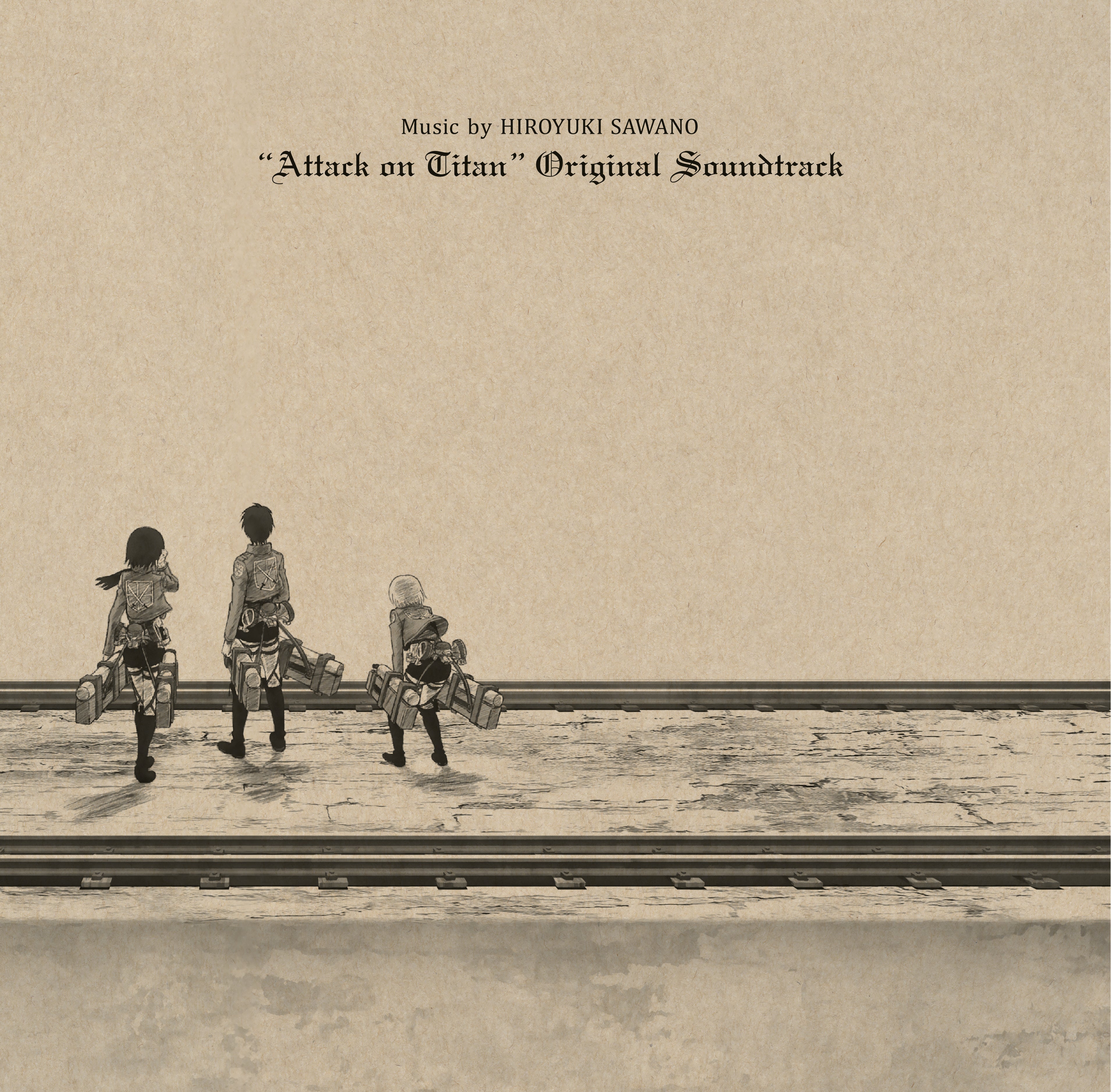 Attack On Titan Season 1 Original Soundtrack Vinyl Record