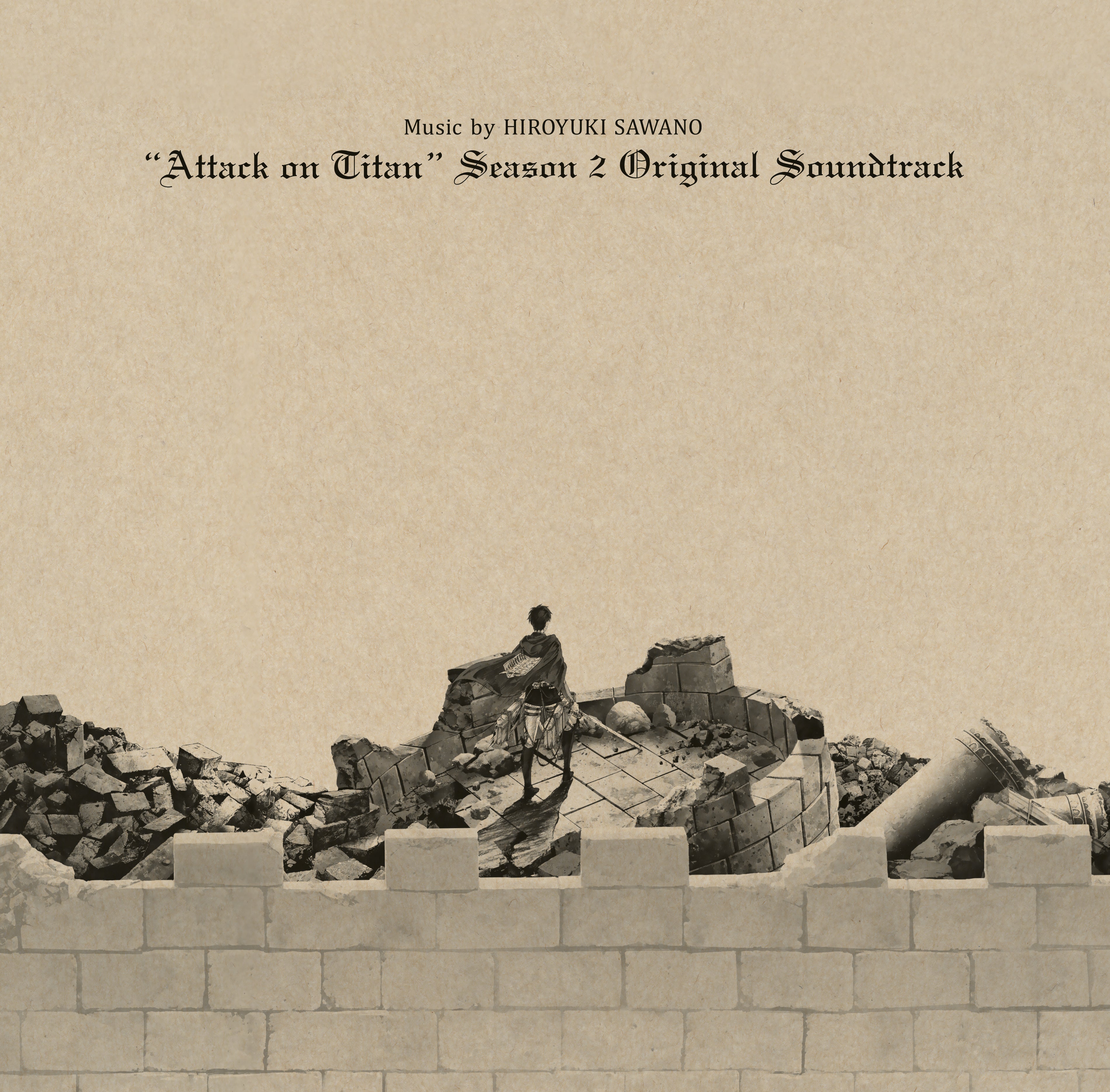 Attack On Titan Season 2 Original Soundtrack Vinyl Record