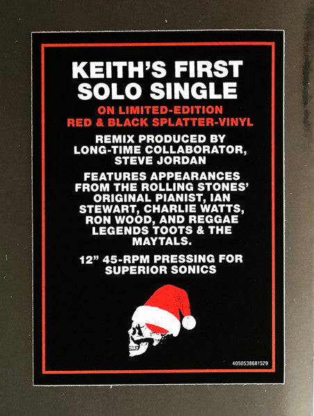 Run Rudolph Run / The Harder They Come / Pressure Drop (Red & Black Splatter Vinyl 12") | Mint (M) Mint (M)