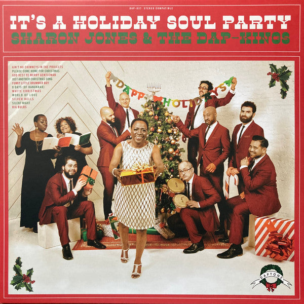 Sharon Jones & The Dap-Kings - It's A Holiday Soul Party (CANDY CANE VINYL)*DISCOUNTED* |