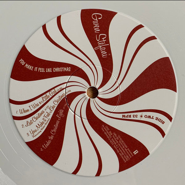 Gwen Stefani - You Make It Feel Like Christmas (2xWHITE VINYL) | Mint (M) Mint (M)