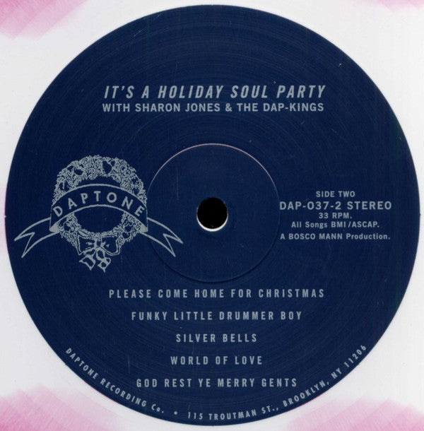 Sharon Jones & The Dap-Kings - It's A Holiday Soul Party (CANDY CANE VINYL)*DISCOUNTED* |