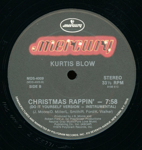 Christmas Rappin' (VINYL) | Mint (M)