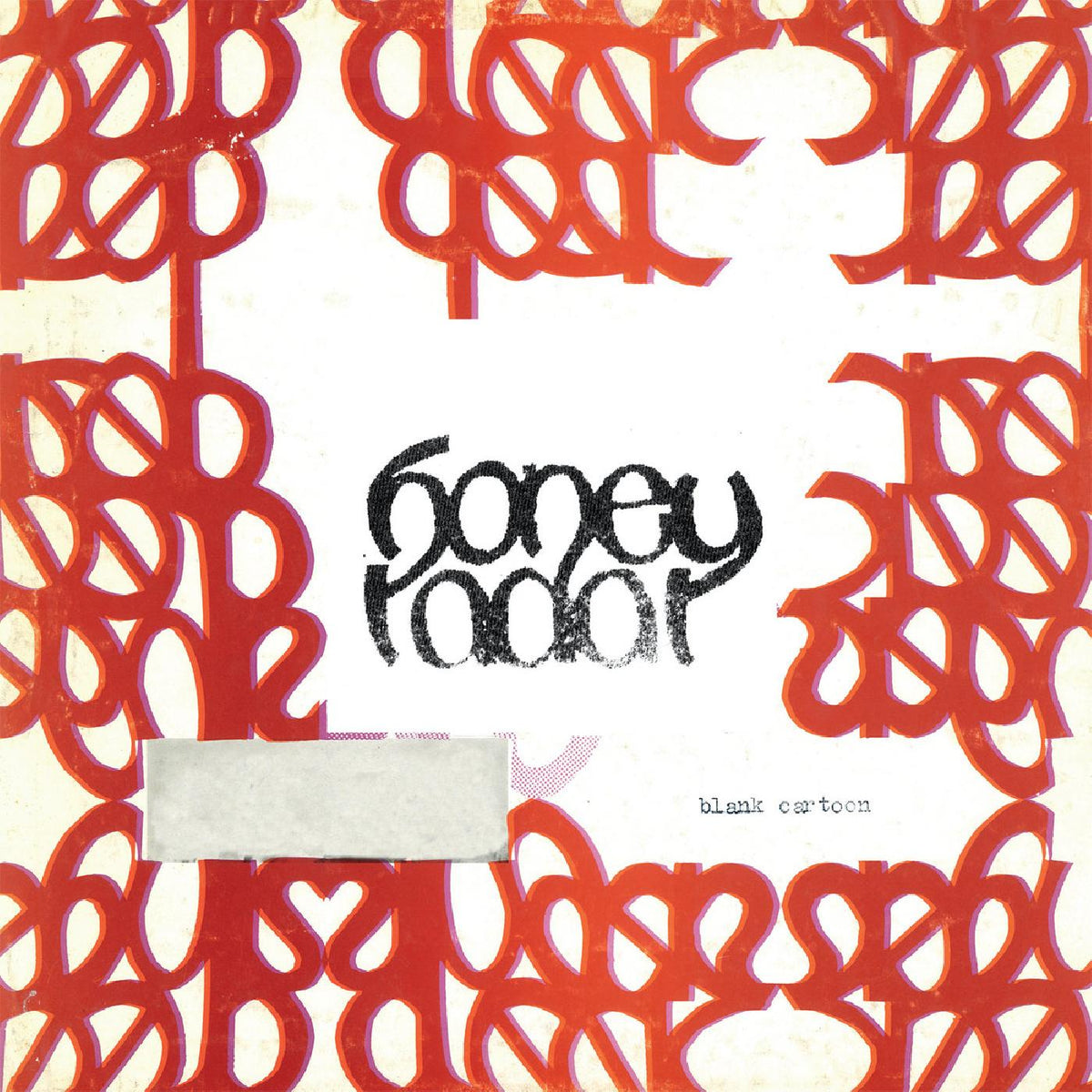 Honey Radar - Blank Cartoon Vinyl Record