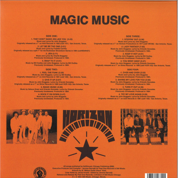 Magic Music (The Story Of Horizon San Antonio, TX. 1977-1984) | Mint (M) Mint (M)