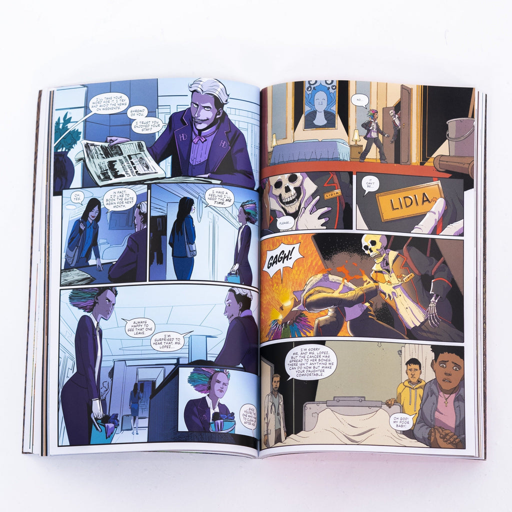 Machine Gun Kelly's Hotel Diablo Graphic Novel - Hardcover Book
