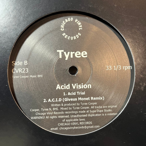 Tyree Cooper - Acid Vision (VINYL) |