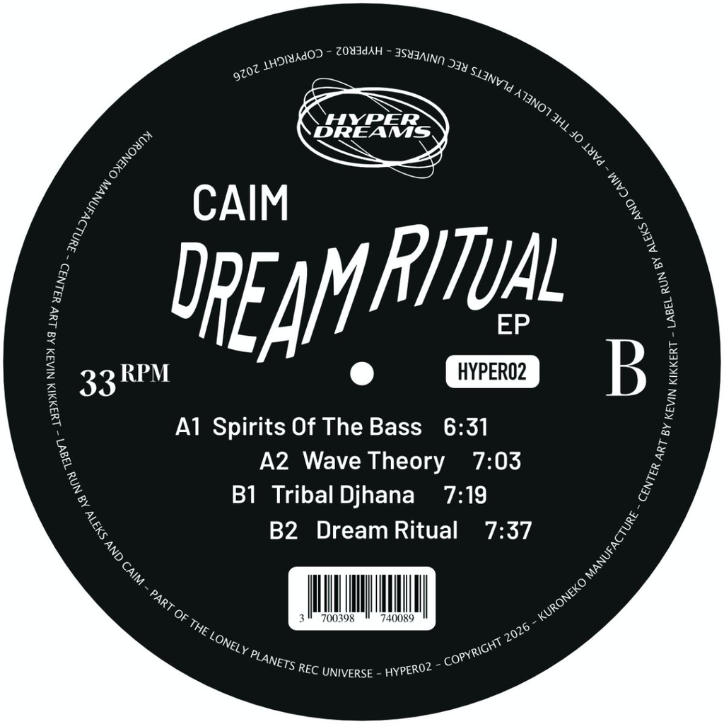 Caim - (PRESALE 5/6/26) Dream Ritual EP (VINYL) | Mint (M) Mint (M)