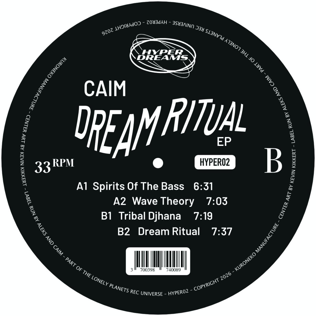 Caim - (PRESALE 5/6/26) Dream Ritual EP (VINYL) | Mint (M) Mint (M)