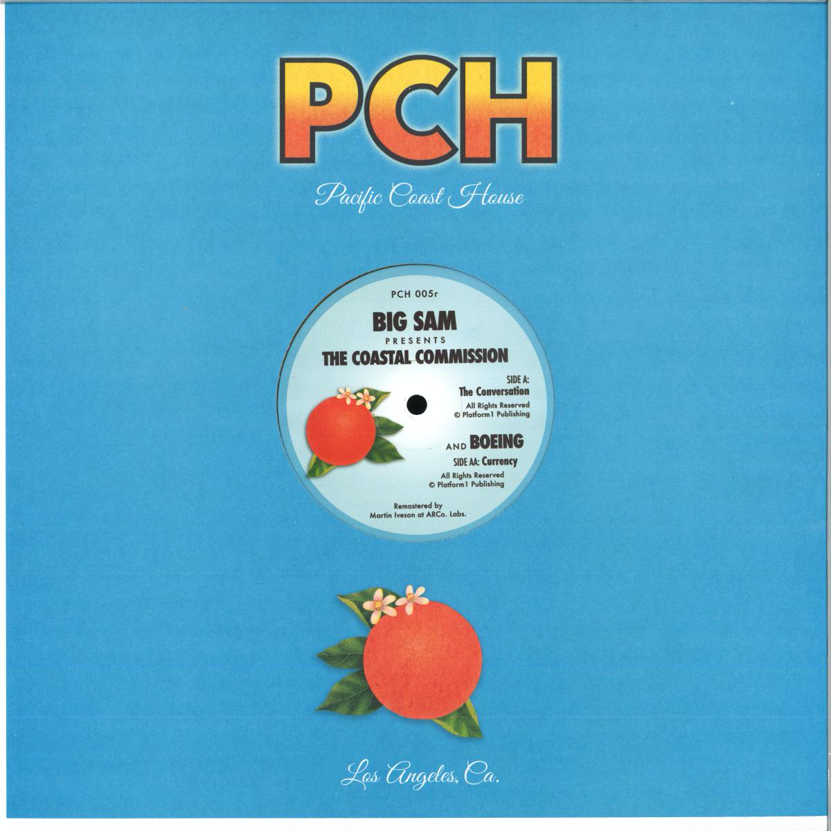 The Coastal Commission / Boing - The Conversation / Currency (ORANGE VINYL) | Mint (M) Mint (M)