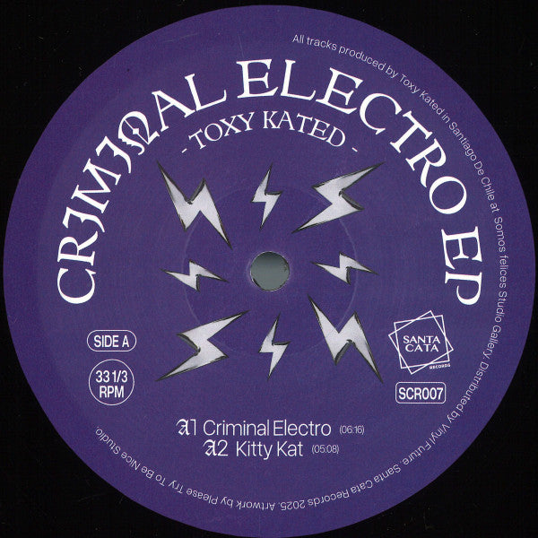 Criminal Electro EP (VINYL) | Mint (M) Mint (M)