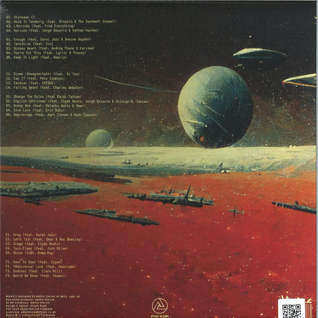 Atjazz - (PRESALE) Starbase 17 LP (3xVINYL) | Mint (M) Mint (M)
