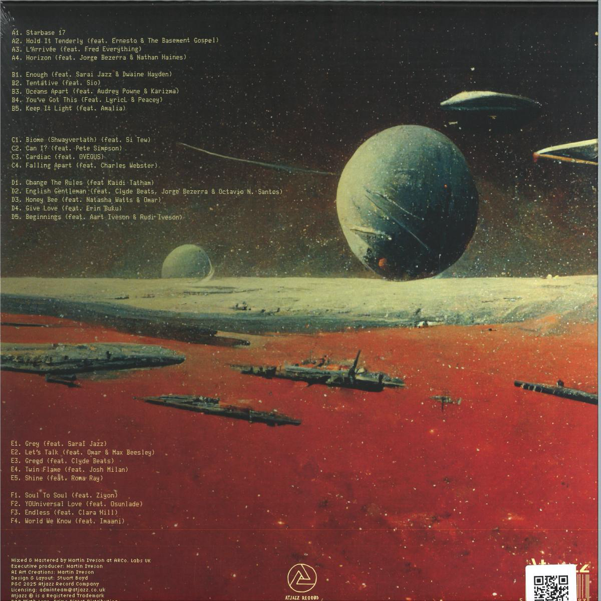 Atjazz - (PRESALE) Starbase 17 LP (3xVINYL) | Mint (M) Mint (M)