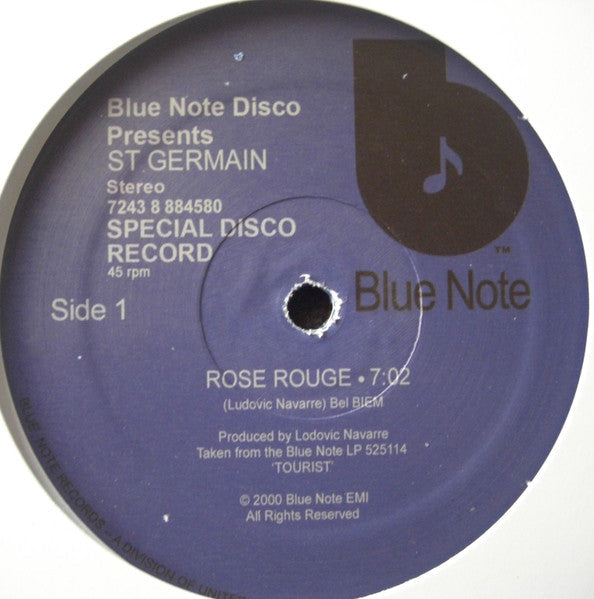 Rose Rouge (BLUE VINYL) | Mint (M) Generic