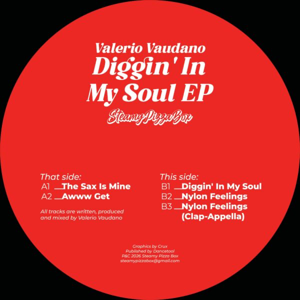 Valerio Vaudano - (PRESALE 6/5/26) Diggin’ In My Soul EP (VINYL) | Mint (M) Mint (M)