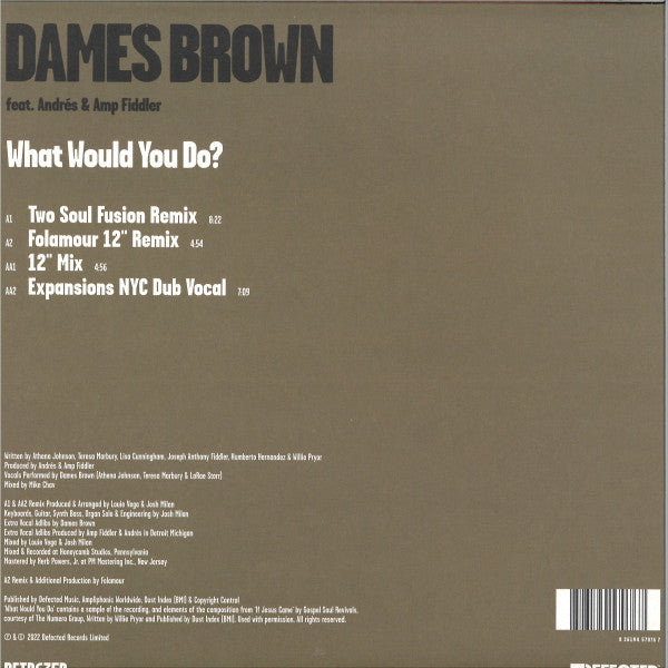 What Would You Do? (VINYL) |