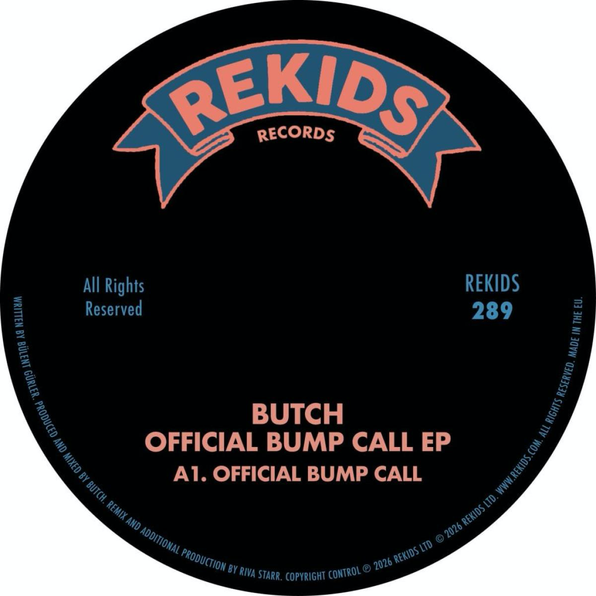 Butch - (PRESALE 5/22/26) Official Bump Call EP (VINYL) | Mint (M) Mint (M)