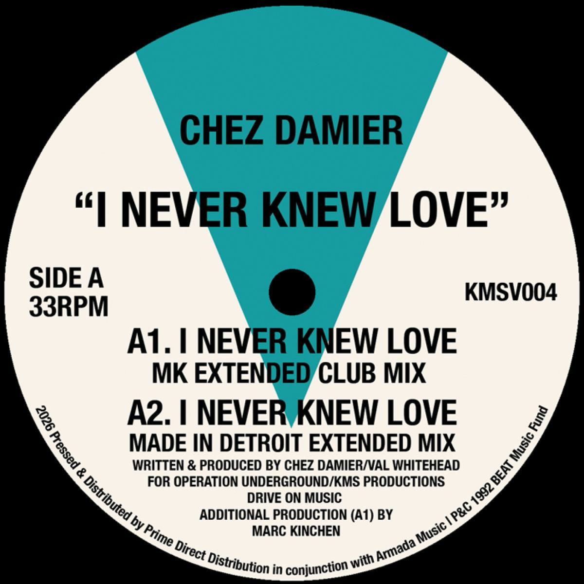 Chez Damier - (PRESALE 7/10/26) I Never Knew Love (VINYL) | Mint (M) Mint (M)
