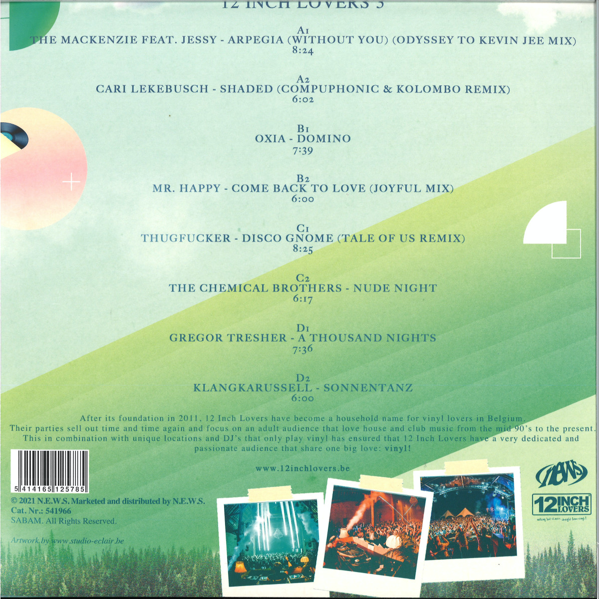 Various - 12 INCH LOVERS 3 (2xVINYL) | Mint (M) Mint (M)