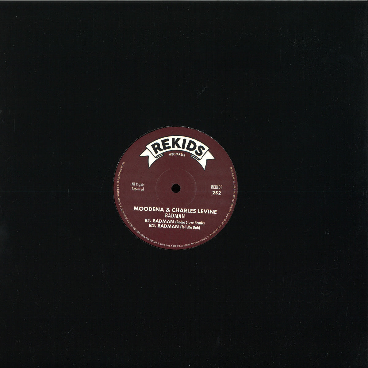 Badman (VINYL 12") | Mint (M) Mint (M)