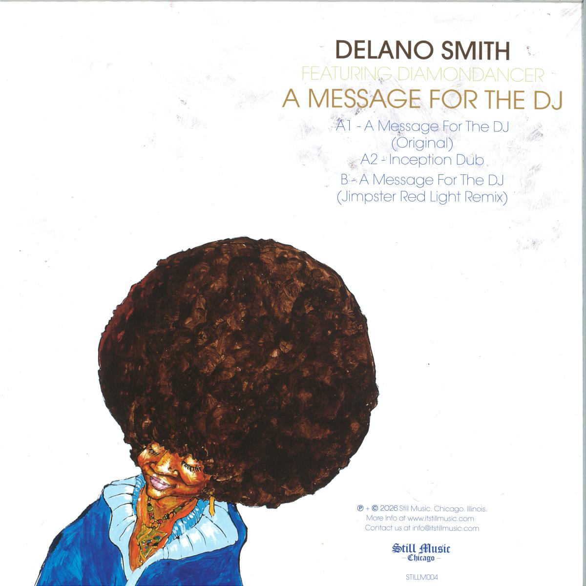 Delano Smith feat. Diamondancer - (PRESALE) A Message For The DJ (VINYL) | Mint (M) Mint (M)