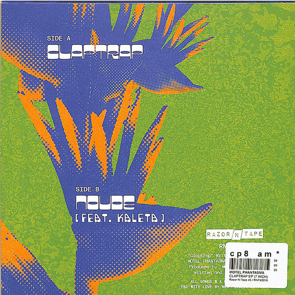 Claptrap (VINYL 7") | Mint (M) Mint (M)