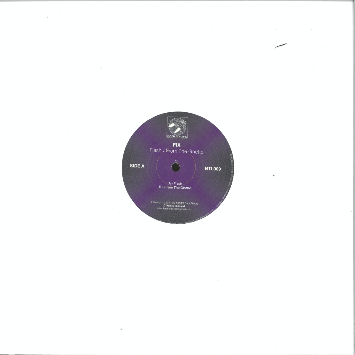FIX - (PRESALE) Flash / From The Ghetto (VINYL) | Mint (M) Mint (M)