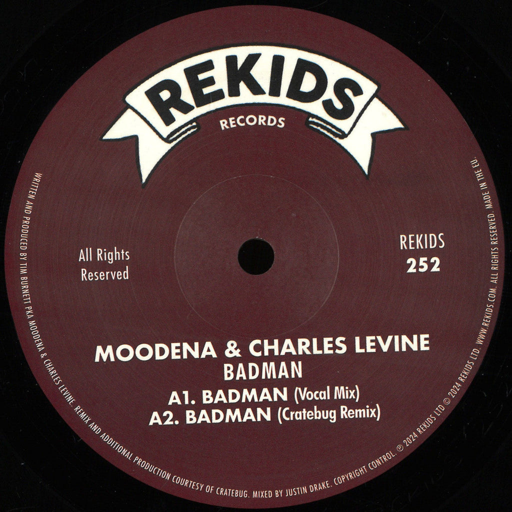 Badman (VINYL 12") | Mint (M) Mint (M)