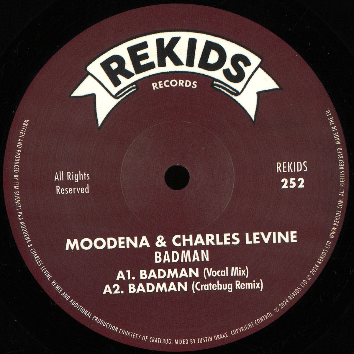 Badman (VINYL 12") | Mint (M) Mint (M)