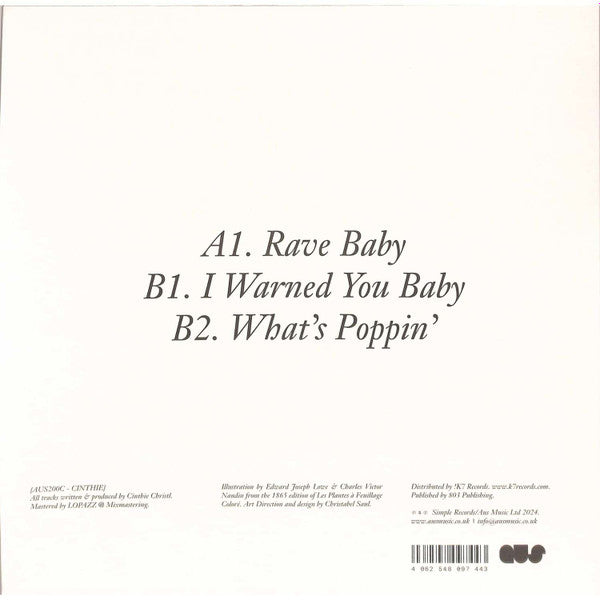 Rave Baby (VINYL) | Mint (M) Mint (M)