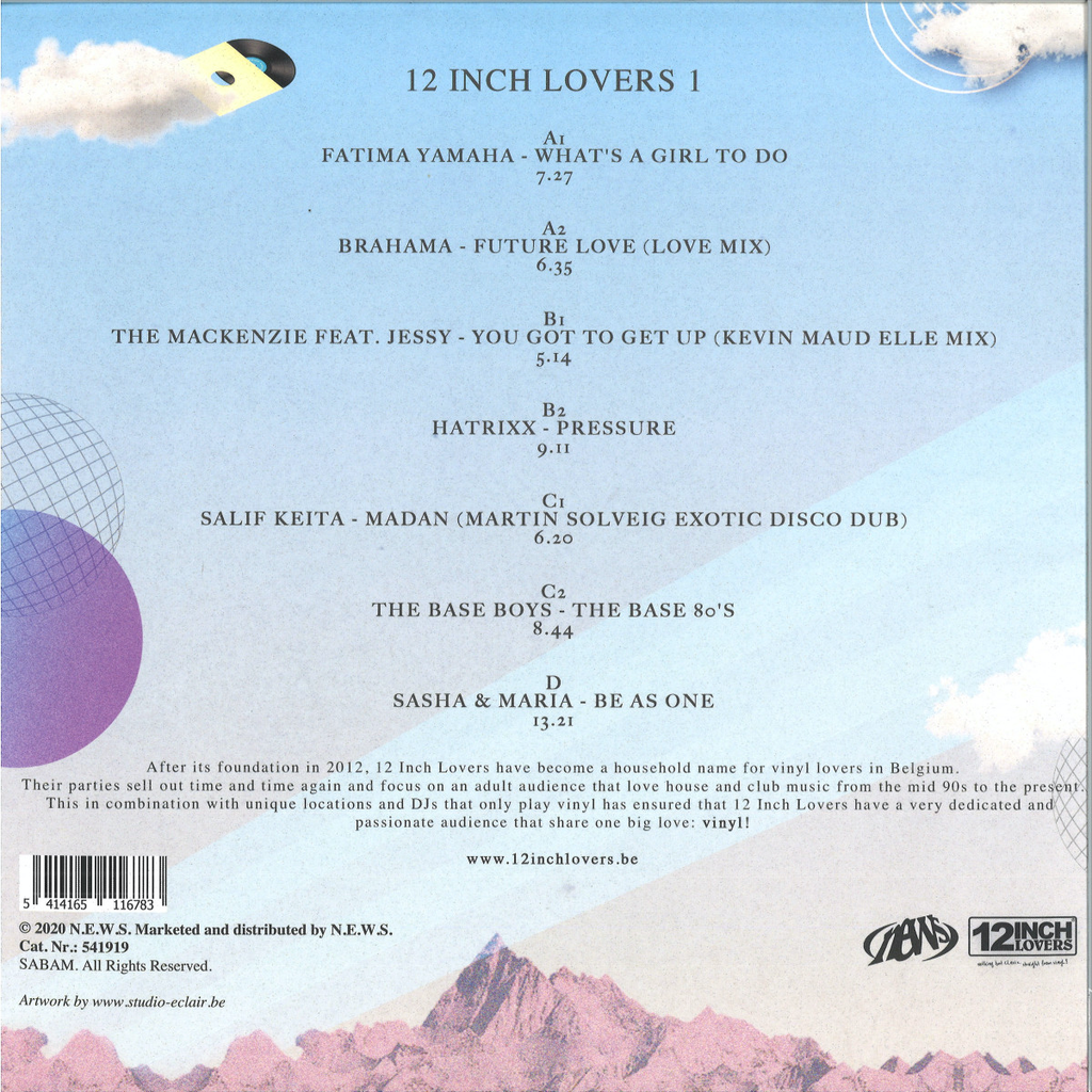 Various - 12 INCH LOVERS 1 (2xVINYL) | Mint (M) Mint (M)
