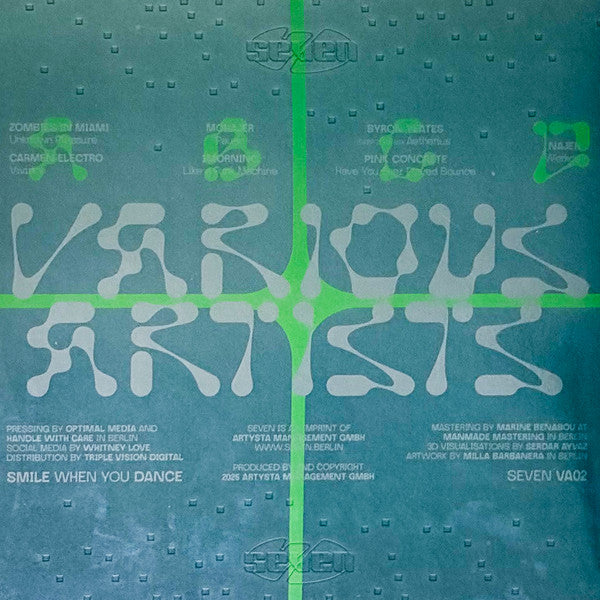 Seven Various Artists 02 (2xTRANSPARENT VINYL) | Mint (M) Mint (M)