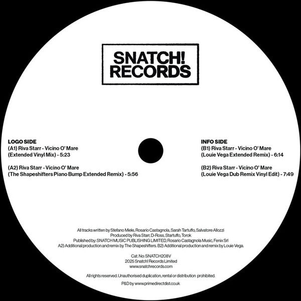 Vicino O' Mare (VINYL) | Mint (M) Generic