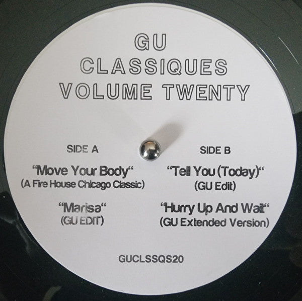 Glenn Underground - Classiques Volume Twenty (VINYL) | Mint (M) Generic