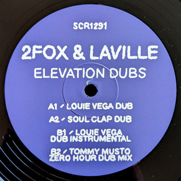 Elevation [Dubs] (VINYL) | Mint (M) Mint (M)