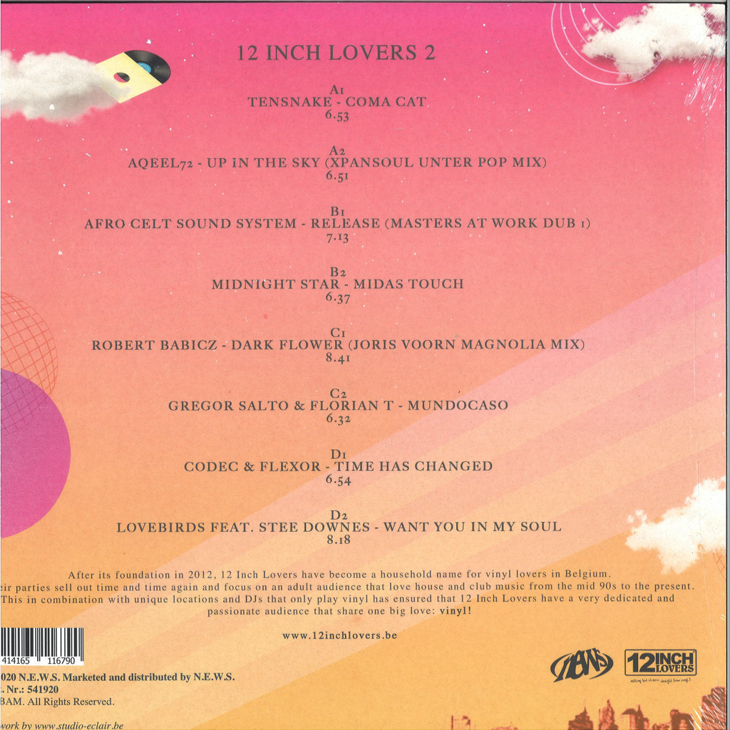 Various - 12 INCH LOVERS 2 (2xVINYL) | Mint (M) Mint (M)