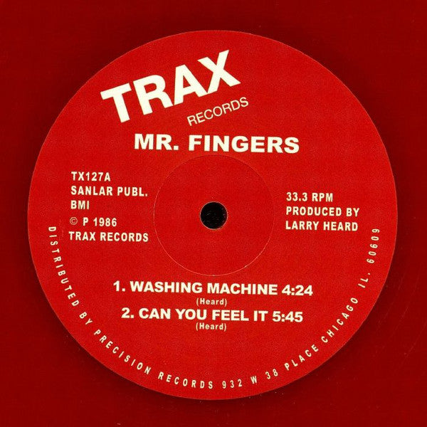 Mr. Fingers Washing Machine / Can You Feel It 12" Mint (M) Generic