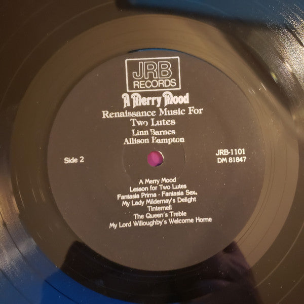 Linn Barnes - A Merry Mood: Renaissance Music for Two Lutes | Near Mint (NM) Near Mint (NM)