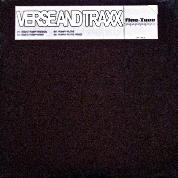 Verse And Traxx - Disco Pump / Funky Filtre | Very Good Plus (VG+) Excellent (EX)