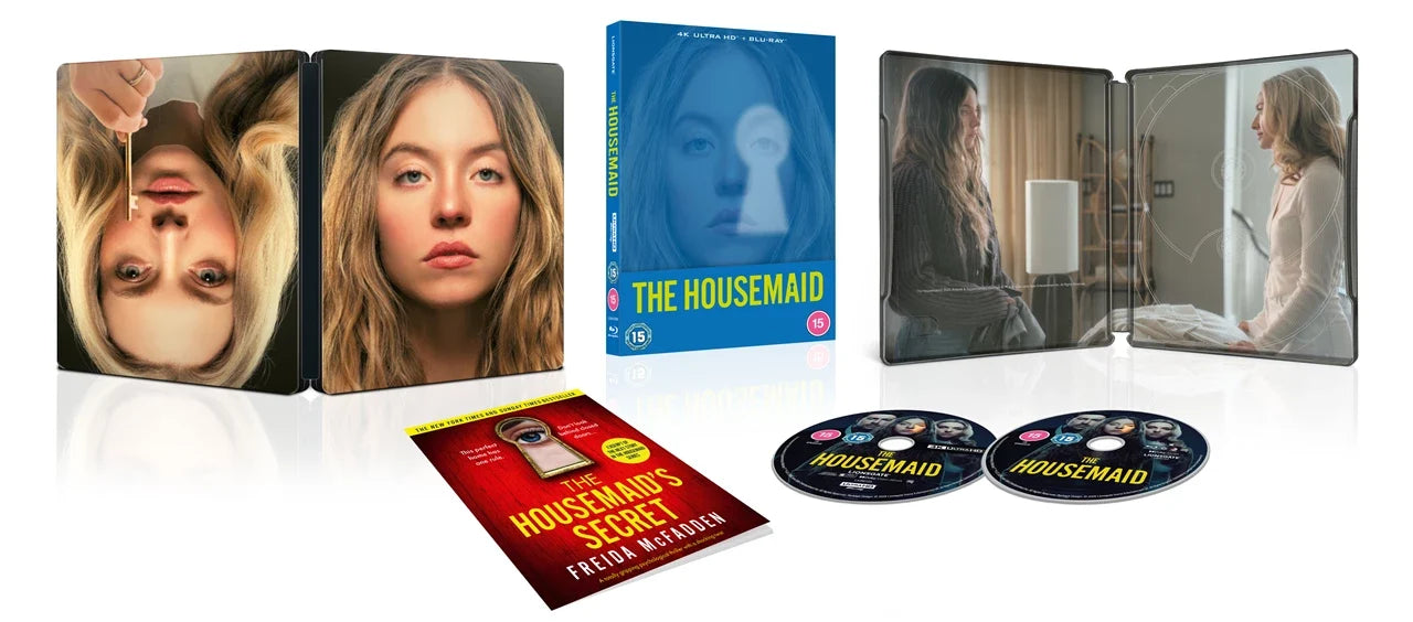 The Housemaid - Limited Edition Steelbook (4K Ultra HD + Blu-ray)