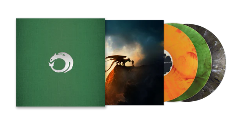How To Train Your Dragon - Original Motion Picture Soundtrack (3XLP Night Fury) Vinyl Record